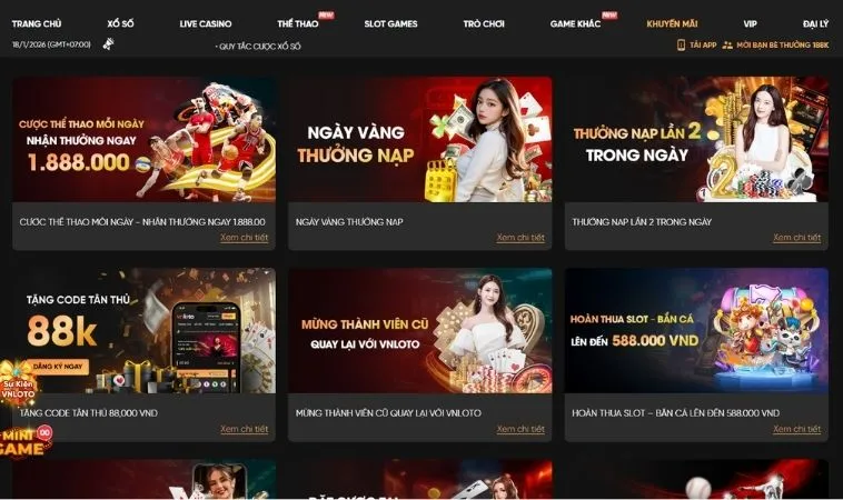 Nhà cái RS8 tặng nhiều khuyến mãi cực đã