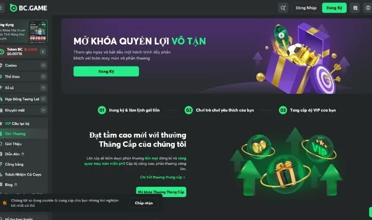Khuyến Mãi Nhà Cái BCGAME