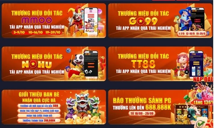 Khuyến mãi tại nhà cái 77BET đa dạng, phong phú